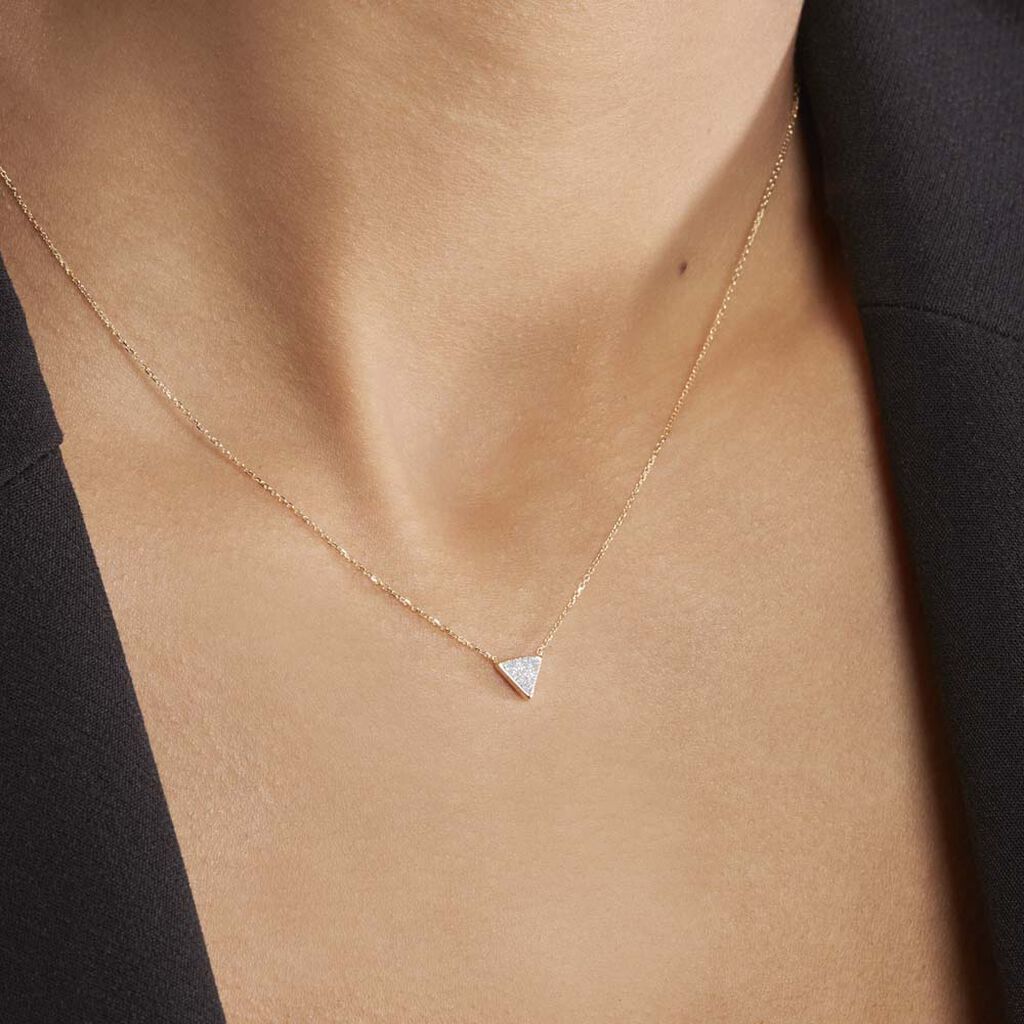 Collier Yora Or Jaune - Colliers Femme | Histoire d’Or