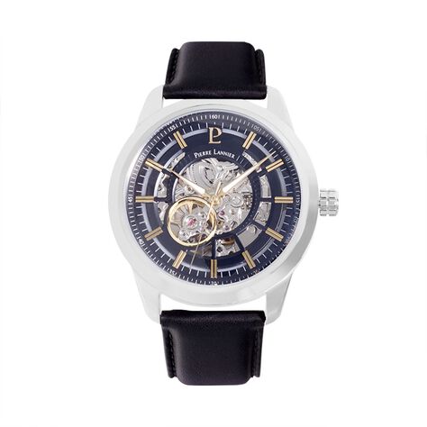 Montre Pierre Lannier Collection Automatique 44 Acier Argenté - Montres Homme | Histoire d’Or