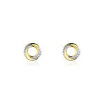 Boucles D'oreilles Puces Or Jaune Pamila Diamants - Clous d'oreilles Femme | Histoire d&rsquo;Or