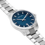 Montre Pierre Lannier Lannier Metropolitain 40 Bleu - Montres &eacute;tanches Homme | Histoire d&rsquo;Or