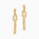 Boucles D'Oreilles Pendantes Jerry Or Jaune - Boucles d'oreilles pendantes Femme | Histoire d&rsquo;Or