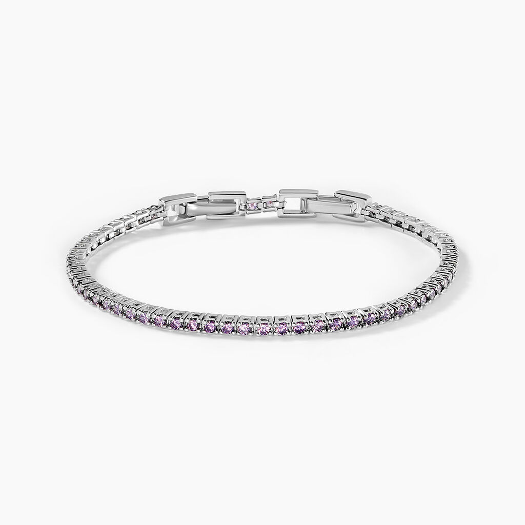 Bracelet Rio Argent Blanc Oxyde De Zirconium - Bracelets Femme | Histoire d&rsquo;Or