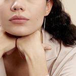 Boucles D'oreilles Pendantes Ginevra Argent Blanc - Boucles d'oreilles fantaisie Femme | Histoire d&rsquo;Or