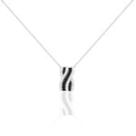 Collier Krista Argent Blanc Oxyde De Zirconium - Colliers fantaisie Femme | Histoire d&rsquo;Or