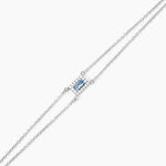 Bracelet Laurine Argent Blanc Oxyde De Zirconium - Bracelets Femme | Histoire d&rsquo;Or
