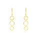 Boucles D'oreilles Pendantes Or Jaune Isabela - Boucles d'oreilles pendantes Femme | Histoire d’Or