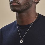 Pendentif Elio K Argent Blanc - Pendentifs Famille | Histoire d&rsquo;Or