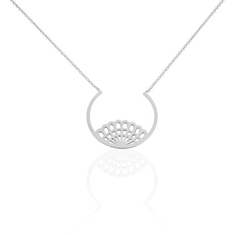Collier Lyana Acier Blanc - Colliers fantaisie Femme | Histoire d’Or