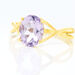 Bague Solitaire Armaelle Or Jaune Amethyste - Bagues solitaires Femme | Histoire d’Or