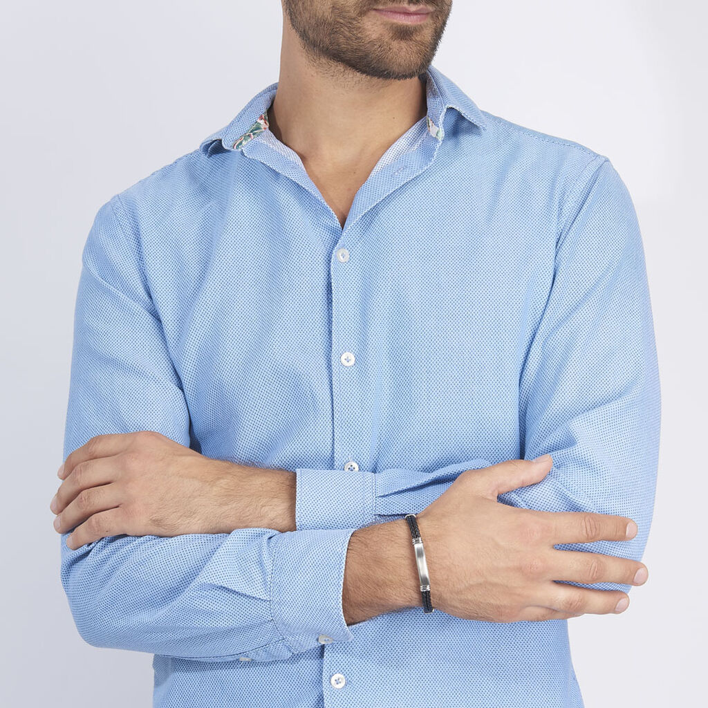 Bracelet Gaetan Acier Blanc - Bracelets Homme | Histoire d’Or
