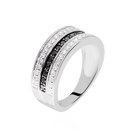 Bague Kelyan Argent Blanc Oxyde De Zirconium - Bagues avec pierre Femme | Histoire d’Or