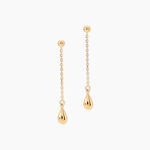 Boucles D'Oreilles Pendantes Maheva Plaqu&eacute; Or Jaune - Boucles d'oreilles fantaisie Femme | Histoire d&rsquo;Or