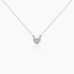 Collier Seya Argent Blanc Oxyde De Zirconium - Colliers fantaisie Femme | Histoire d&rsquo;Or