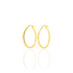 Cr&eacute;oles Thyrza Or Jaune - Boucles d'oreilles cr&eacute;oles Femme | Histoire d&rsquo;Or