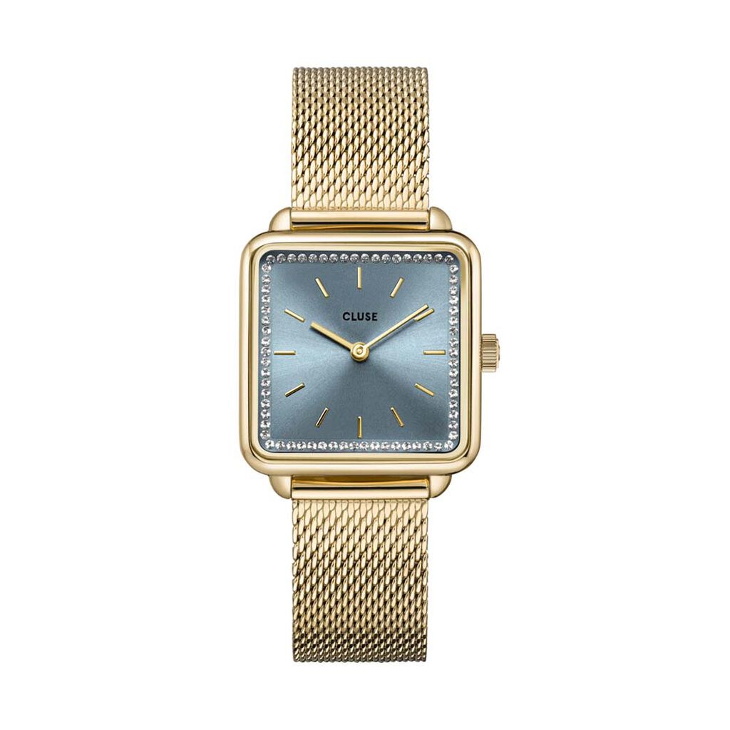 Montre Cluse Tetragone Bleu - Montres Femme | Histoire d’Or