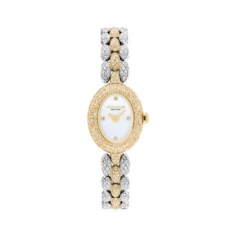 Montre Coach Sammy Nacre Blanche - Montres Femme | Histoire d&rsquo;Or
