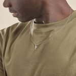 Pendentif Ionia Lettre Or Blanc - Pendentifs Famille | Histoire d&rsquo;Or