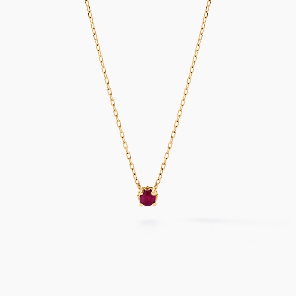 Collier Onora Or Jaune Rubis - Colliers Femme | Histoire d&rsquo;Or