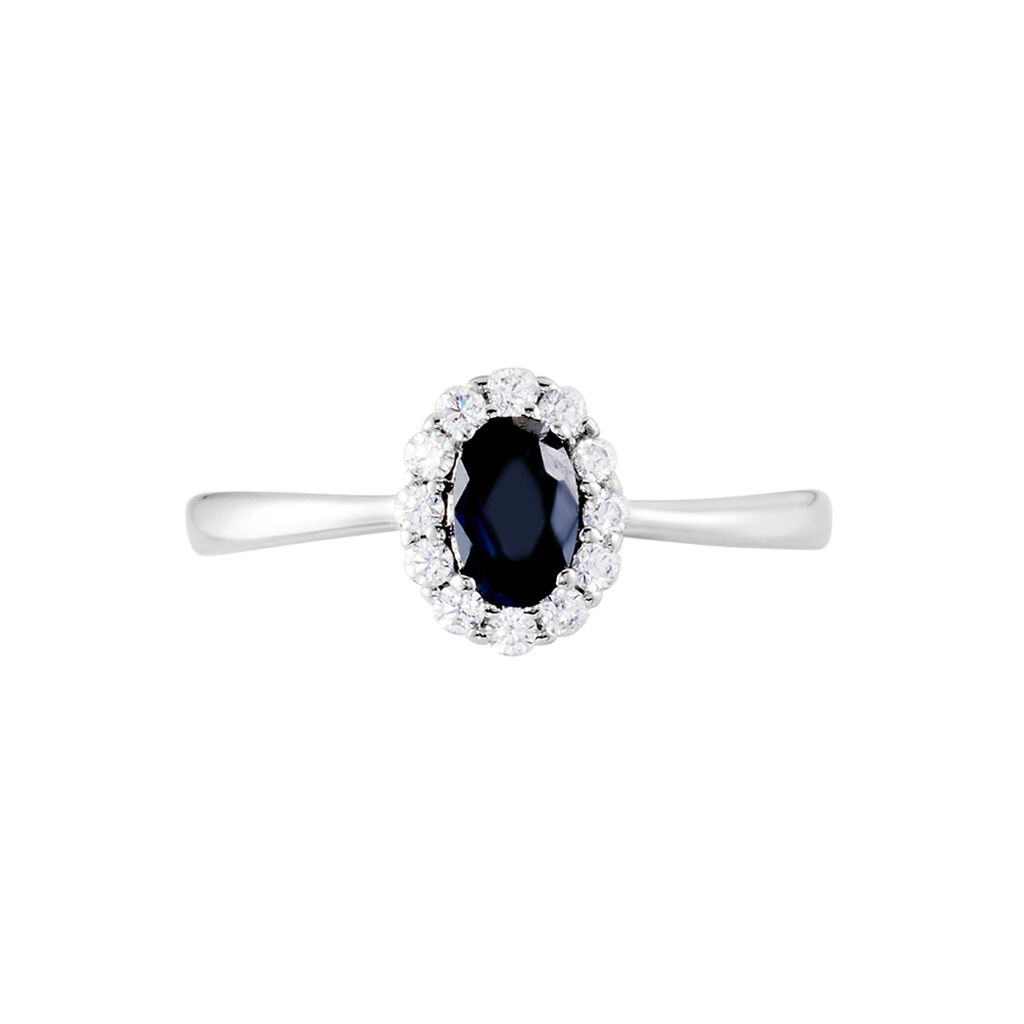 Bague Solitaire Eulalio Argent Blanc Oxyde De Zirconium - Bagues solitaires Femme | Histoire d’Or