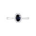 Bague Solitaire Eulalio Argent Blanc Oxyde De Zirconium - Bagues solitaires Femme | Histoire d’Or