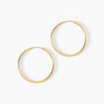 Cr&eacute;oles Aglavie Flexibles Or Jaune - Boucles d'oreilles cr&eacute;oles Femme | Histoire d&rsquo;Or