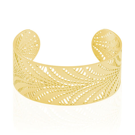 Bracelet Jonc Wilson Acier Dore - Bracelets Femme | Histoire d’Or