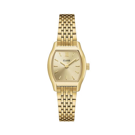 Montre Cluse Tonnette Mini Champagne - F&ecirc;te des m&egrave;res Femme | Histoire d&rsquo;Or