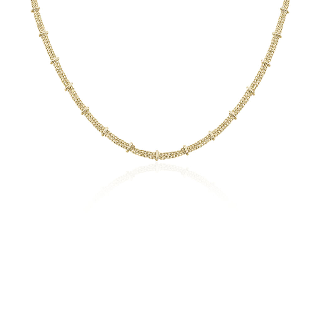 Collier Naria Plaqué Or Jaune - Colliers doubles et triples chaînes Femme | Histoire d’Or
