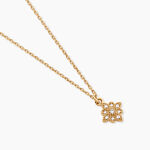 Collier Dainty Plaqu&eacute; Or Jaune Oxyde De Zirconium - Colliers Femme | Histoire d&rsquo;Or