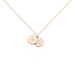 Collier Erinna Argent Rose Oxyde De Zirconium - Colliers fantaisie Femme | Histoire d’Or