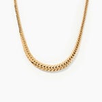 Collier Or Jaune Izel Maille Anglaise - Chaines Femme | Histoire d&rsquo;Or