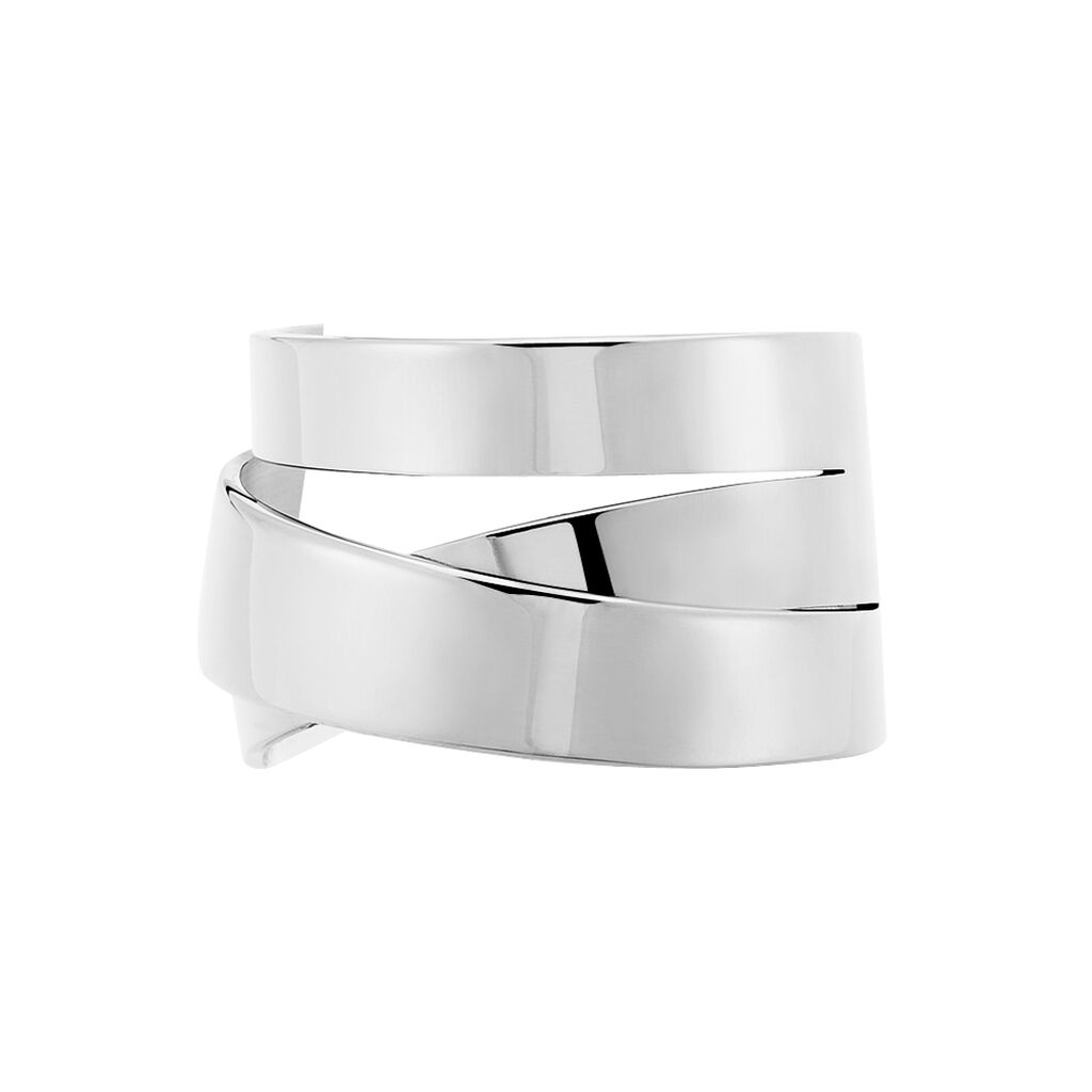 Bague Acier Blanc - Bagues fantaisie Femme | Histoire d’Or