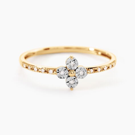 Bague Eternal Spring Or Jaune Diamant - Bagues avec pierre  | Histoire d&rsquo;Or