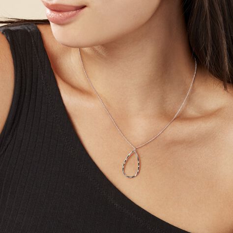 Collier Argent Blanc Camulos - Colliers fantaisie Femme | Histoire d’Or