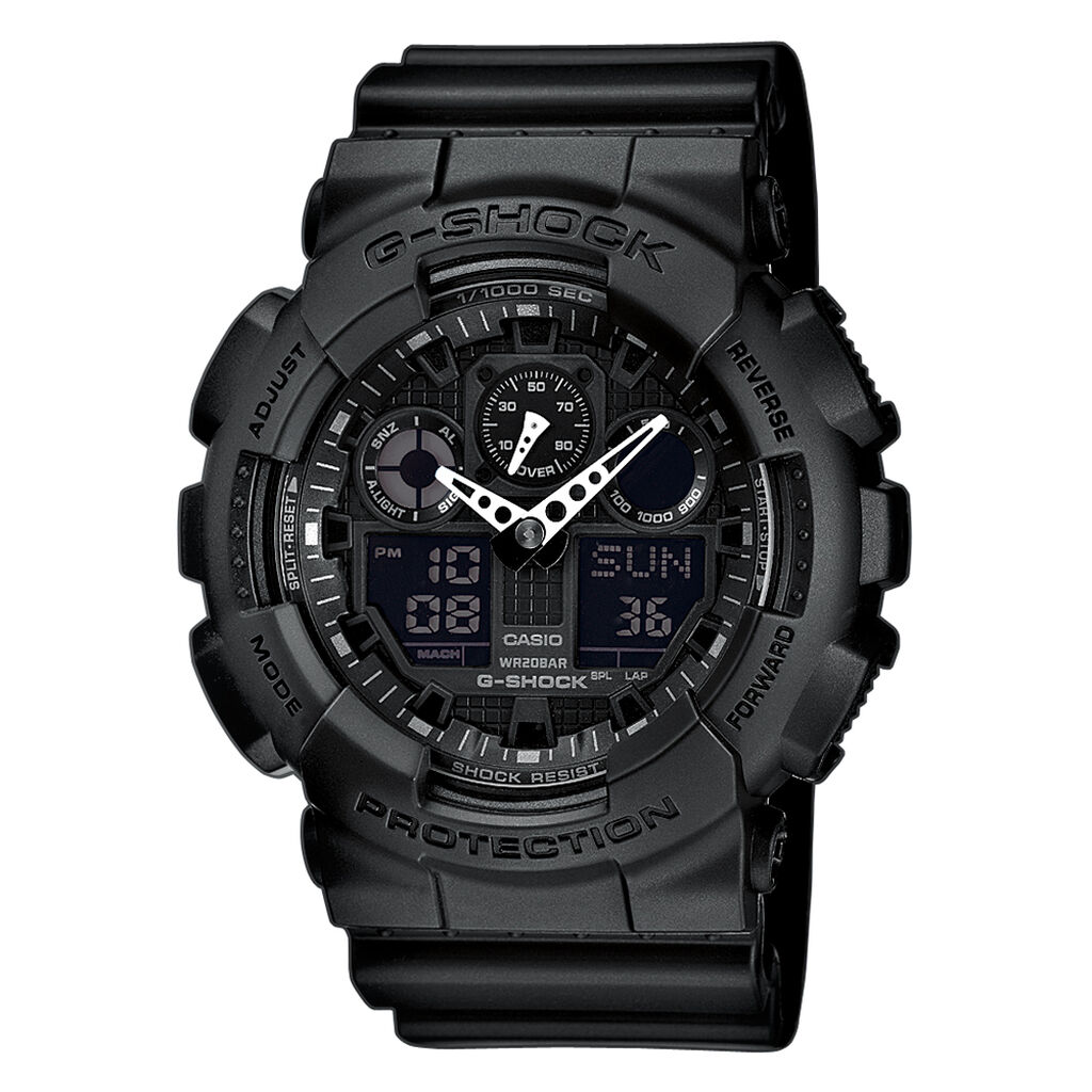 Montre Casio G-shock Black & White Noir - Montres Homme | Histoire d’Or