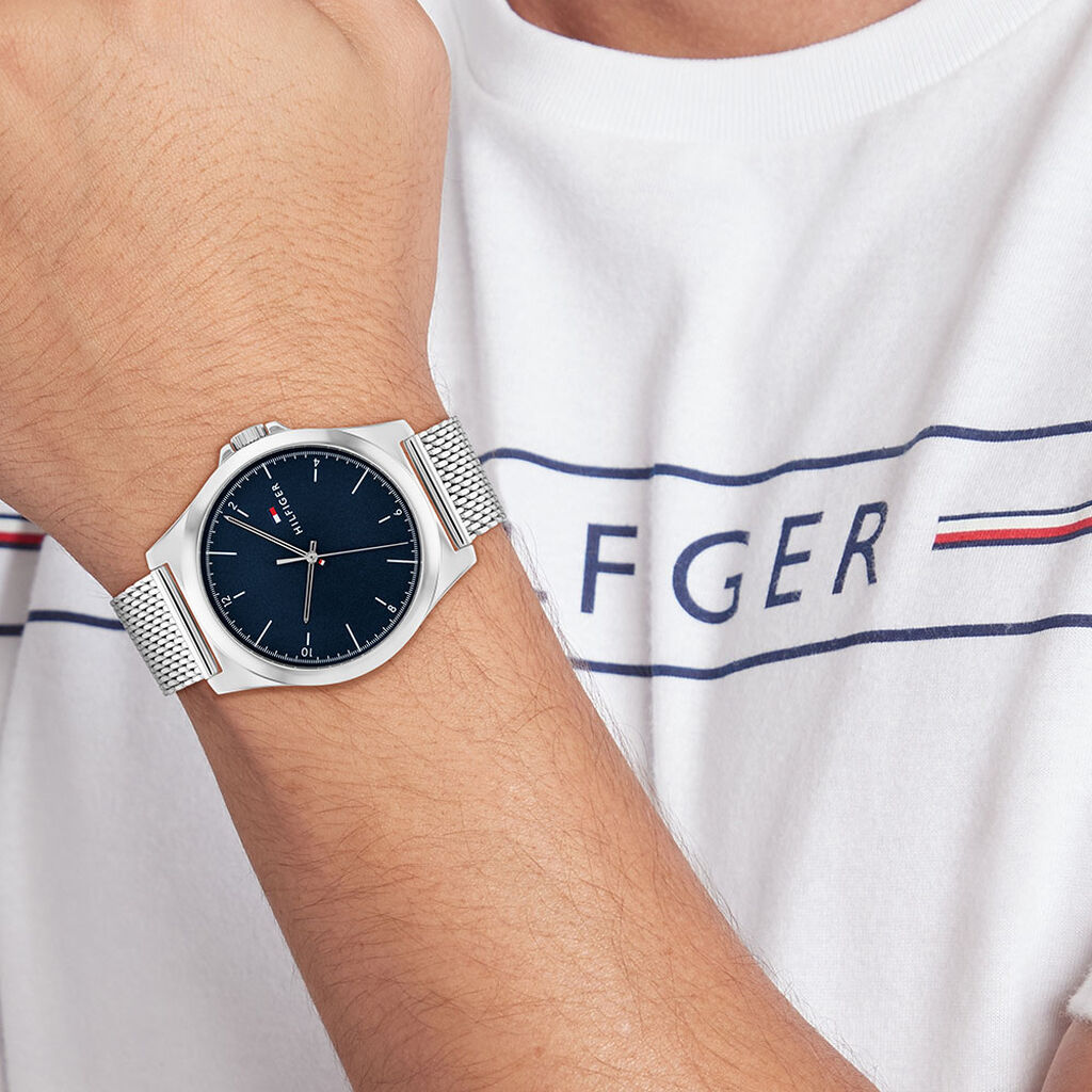 Montre Tommy Hilfiger Bleu - Montres Homme | Histoire d’Or