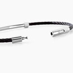 Bracelet Bellagio Acier Bicolore Oxyde De Zirconium - F&ecirc;te des p&egrave;res Homme | Histoire d&rsquo;Or