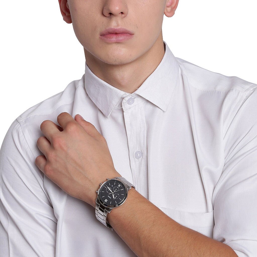 Montre Fossil Neutra Noir - Montres Homme | Histoire d’Or
