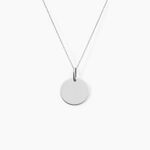 Pendentif Elisandre Argent Blanc - Pendentifs Unisex | Histoire d&rsquo;Or