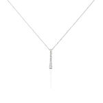 Collier Riviera Or Blanc Diamant - Colliers Femme | Histoire d&rsquo;Or