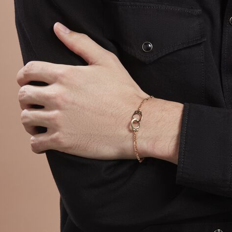 Bracelet Vasili Plaqué Or Jaune - Bracelets fantaisie Homme | Histoire d’Or