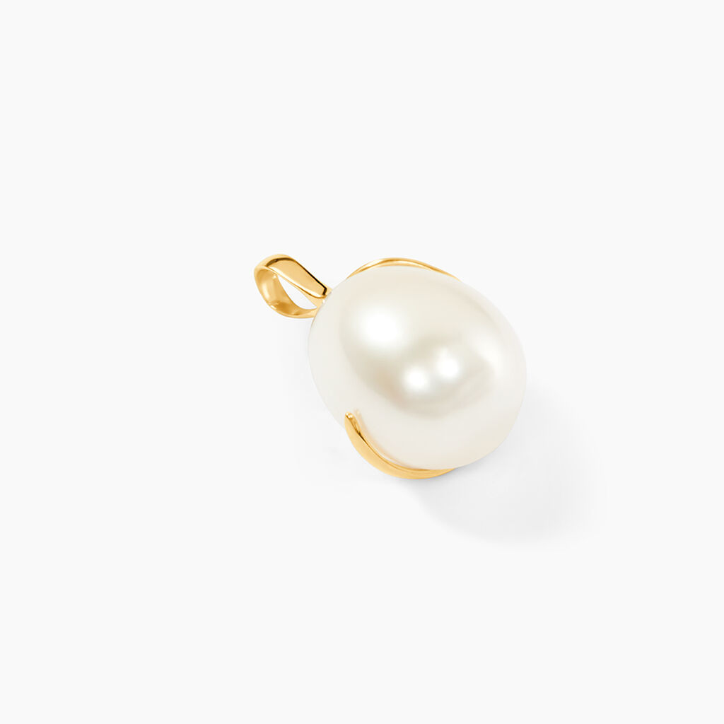 Pendentif Tourbillon Or Jaune Perle De Culture - Pendentifs Femme | Histoire d&rsquo;Or