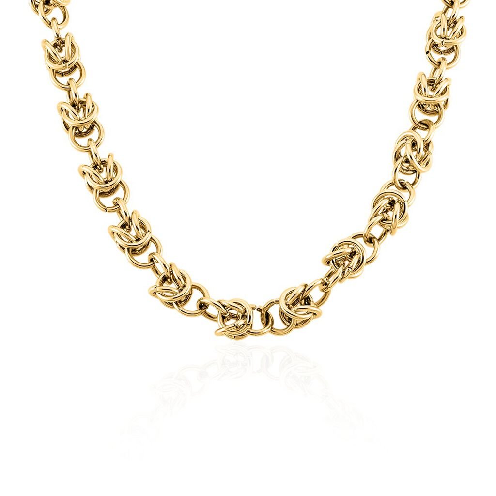 Collier Huda Acier Jaune - Colliers fantaisie Femme | Histoire d’Or