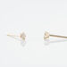 Boucles D'oreilles Puces Eddie Or Jaune Oxyde De Zirconium - Clous d'oreilles Femme | Histoire d’Or