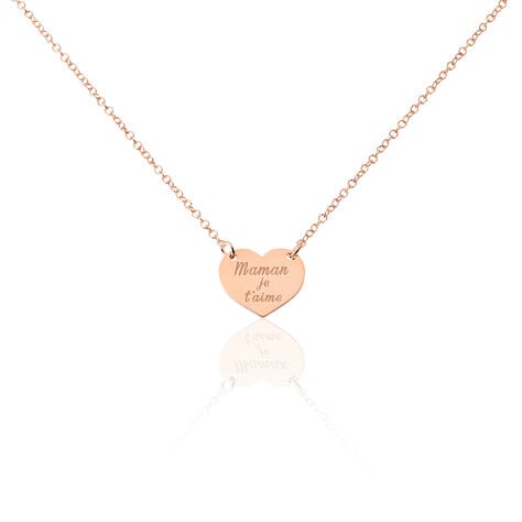 Collier Betie Argent Rose - Colliers fantaisie Femme | Histoire d’Or