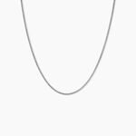 Cha&icirc;ne Clementine Argent Blanc - Chaines Femme | Histoire d&rsquo;Or