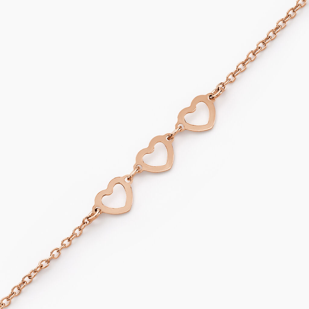 Bracelet Trinity Argent Rose - Bracelets Femme | Histoire d’Or