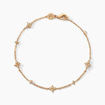 Bracelet Ziha Plaqu&eacute; Or Jaune Oxyde De Zirconium - Bracelets Femme | Histoire d&rsquo;Or