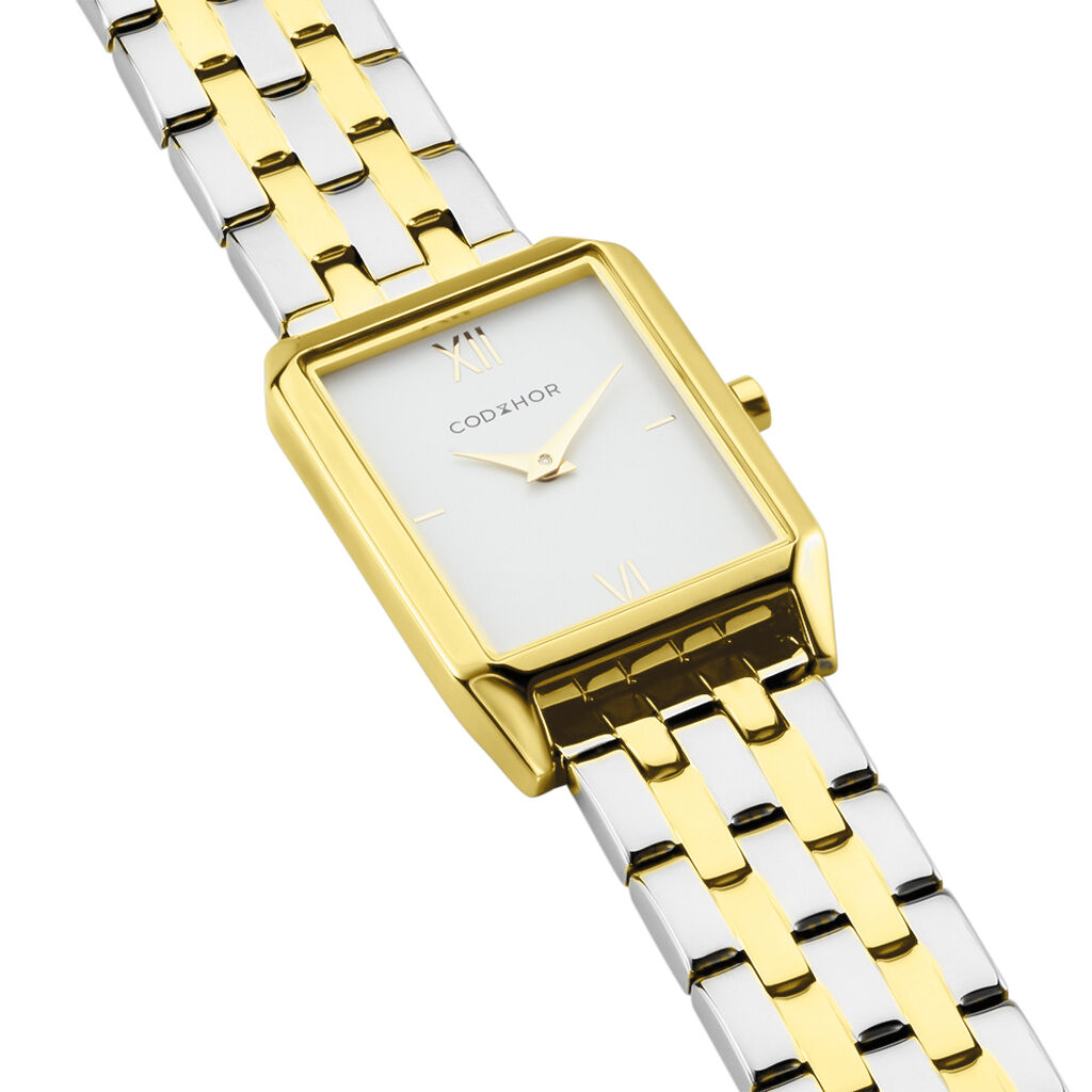 Montre Codhor Arianne Blanc - Montres Femme | Histoire d’Or