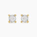 Boucles D'oreilles Puces Diamotion Or Jaune Diamant - Clous d'oreilles Femme | Histoire d’Or